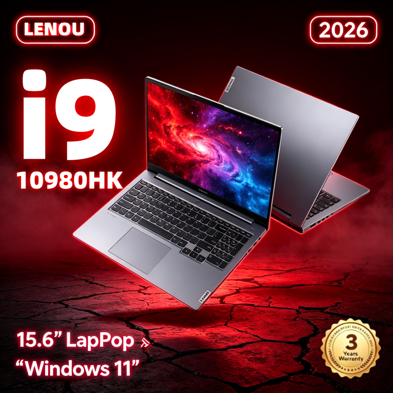 Keyboard Gaming Mac - LENOU 15.6 Inch Ultra Slim Intel