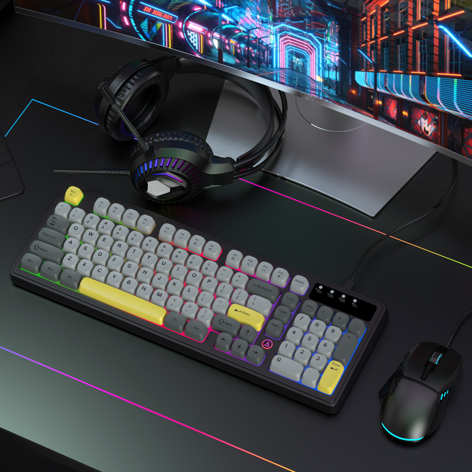 AJAZZ AT120 Bundle: Gaming Key - Gaming Keyboard Affordable incelemesi ve fiyatı
