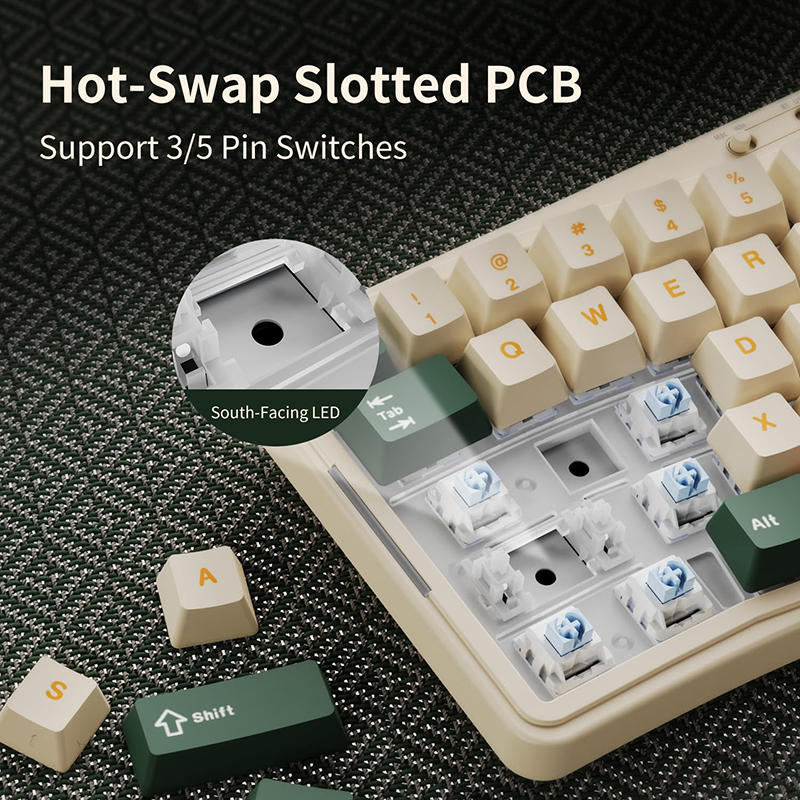 Ajazz AK35I V3/V4 MAX Tri-mode - Keyboard Gaming Mac incelemesi ve fiyatı
