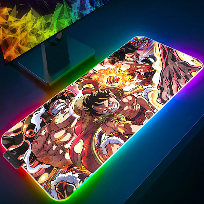 LED Mouse Pad One Piece Luffy  - Gaming Keyboard No Rgb incelemesi ve fiyatı