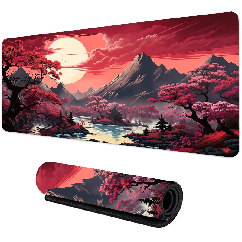 Sunset Mountain View Silicone  - Gaming Keyboard And Mouse Pad incelemesi ve fiyatı