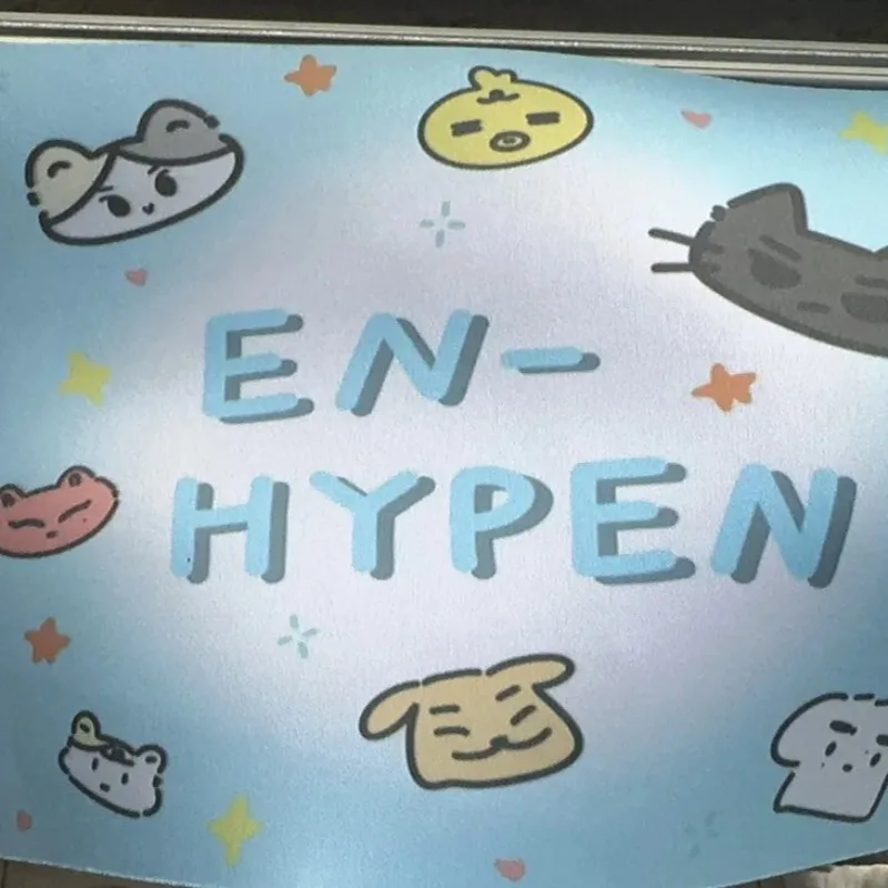 ENHYPENS Graffiti Cartoon Merc - Gaming Keyboard And Mouse Pad incelemesi ve fiyatı