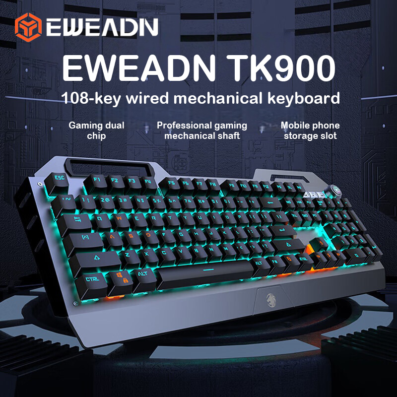EWEADN TK900 Mechanical Keyboa - Keyboard Gaming Mac incelemesi ve fiyatı
