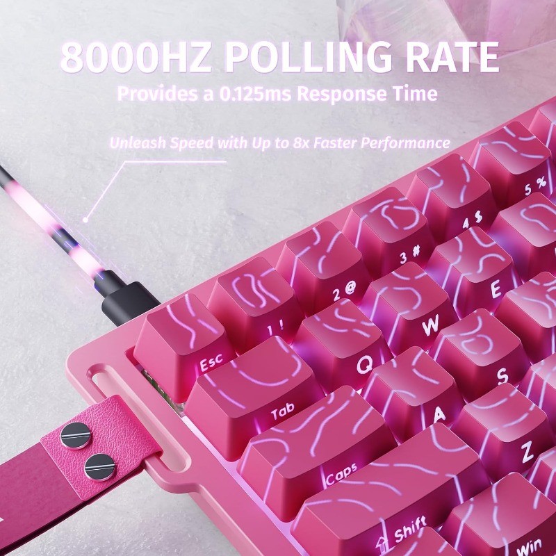 ATTACK SHARK X68 HE 8000Hz Rap - Keyboard Gaming Mac incelemesi ve fiyatı