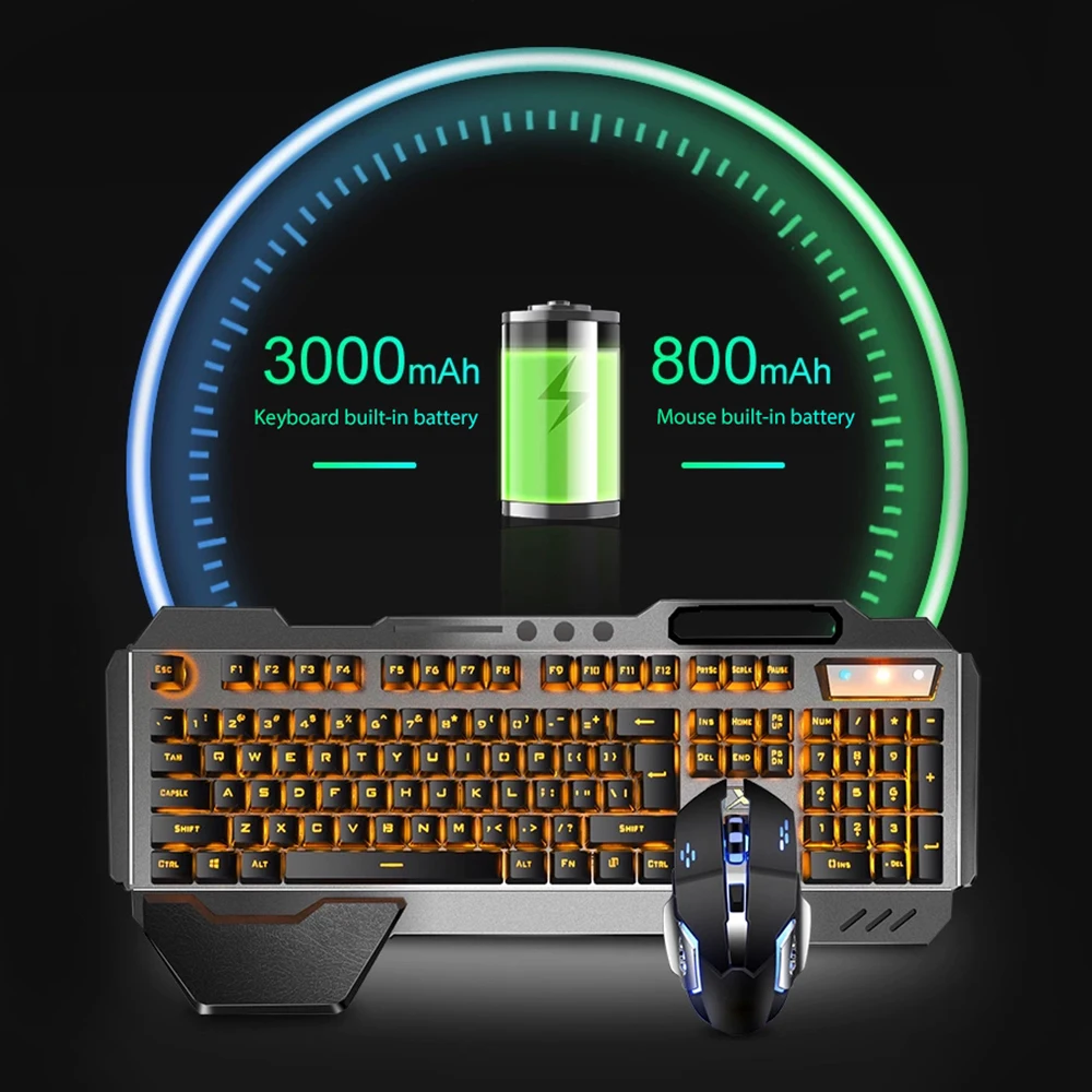 K680 Rechargeable 2.4G wireles - Gaming Keyboard Bluetooth incelemesi ve fiyatı