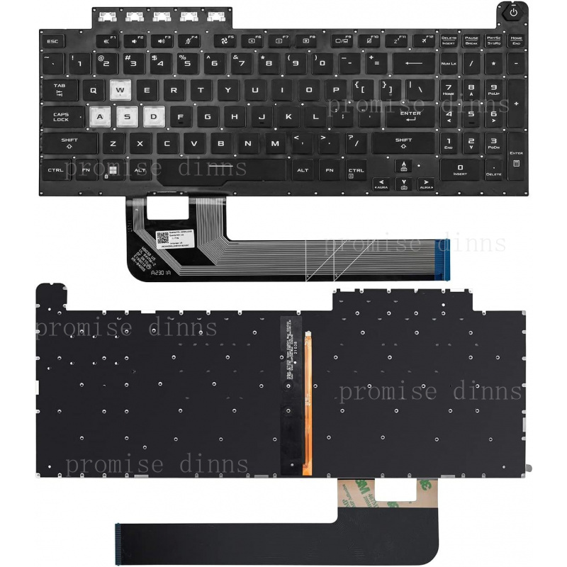 M   US Keyboard for Asus TUF G - Gaming Keyboard Asus incelemesi ve fiyatı