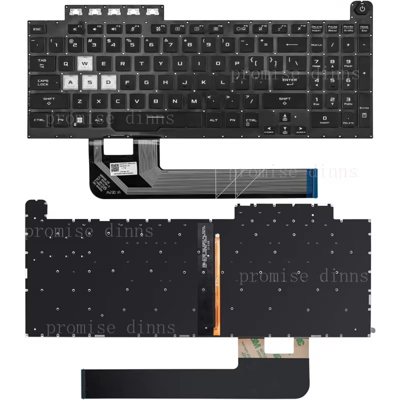 M   US Keyboard for Asus TUF G - Gaming Keyboard Asus incelemesi ve fiyatı