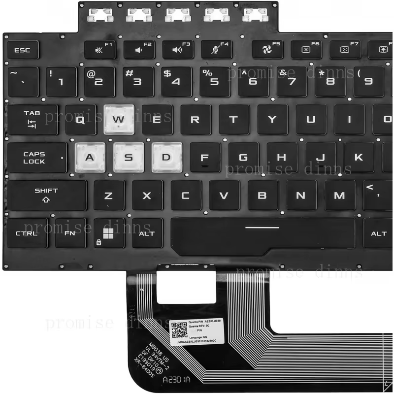 M   US Keyboard for Asus TUF G - Gaming Keyboard Asus incelemesi ve fiyatı