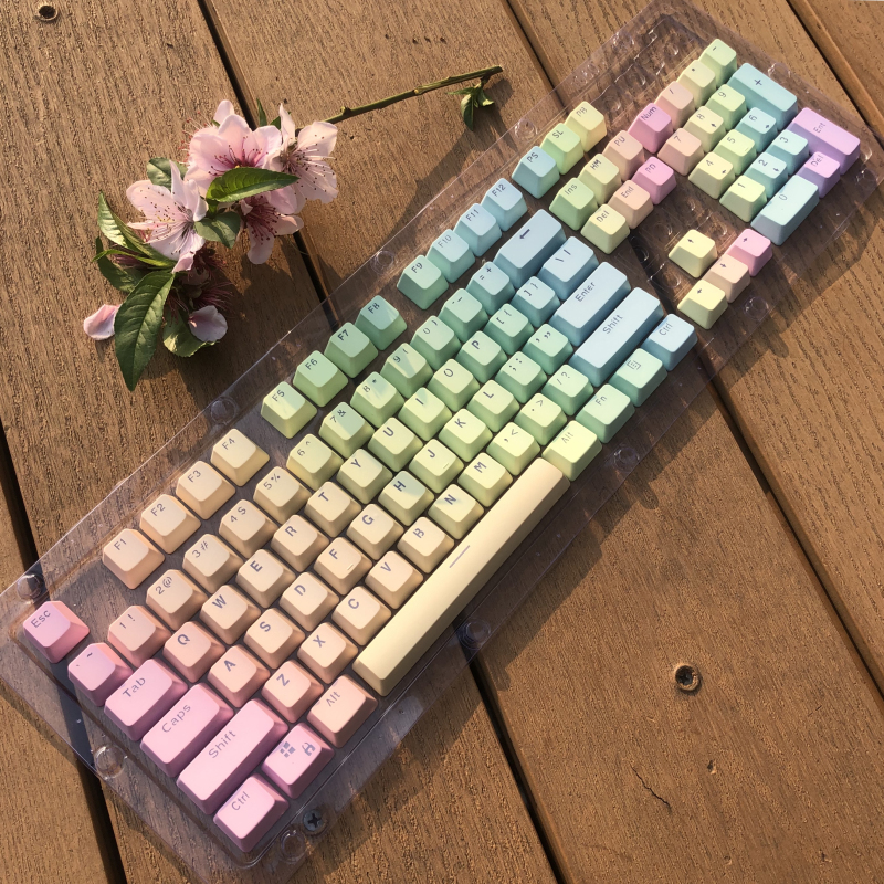 104 Keys Rainbow Gradient OEM  - Gaming Keyboard No Rgb incelemesi ve fiyatı