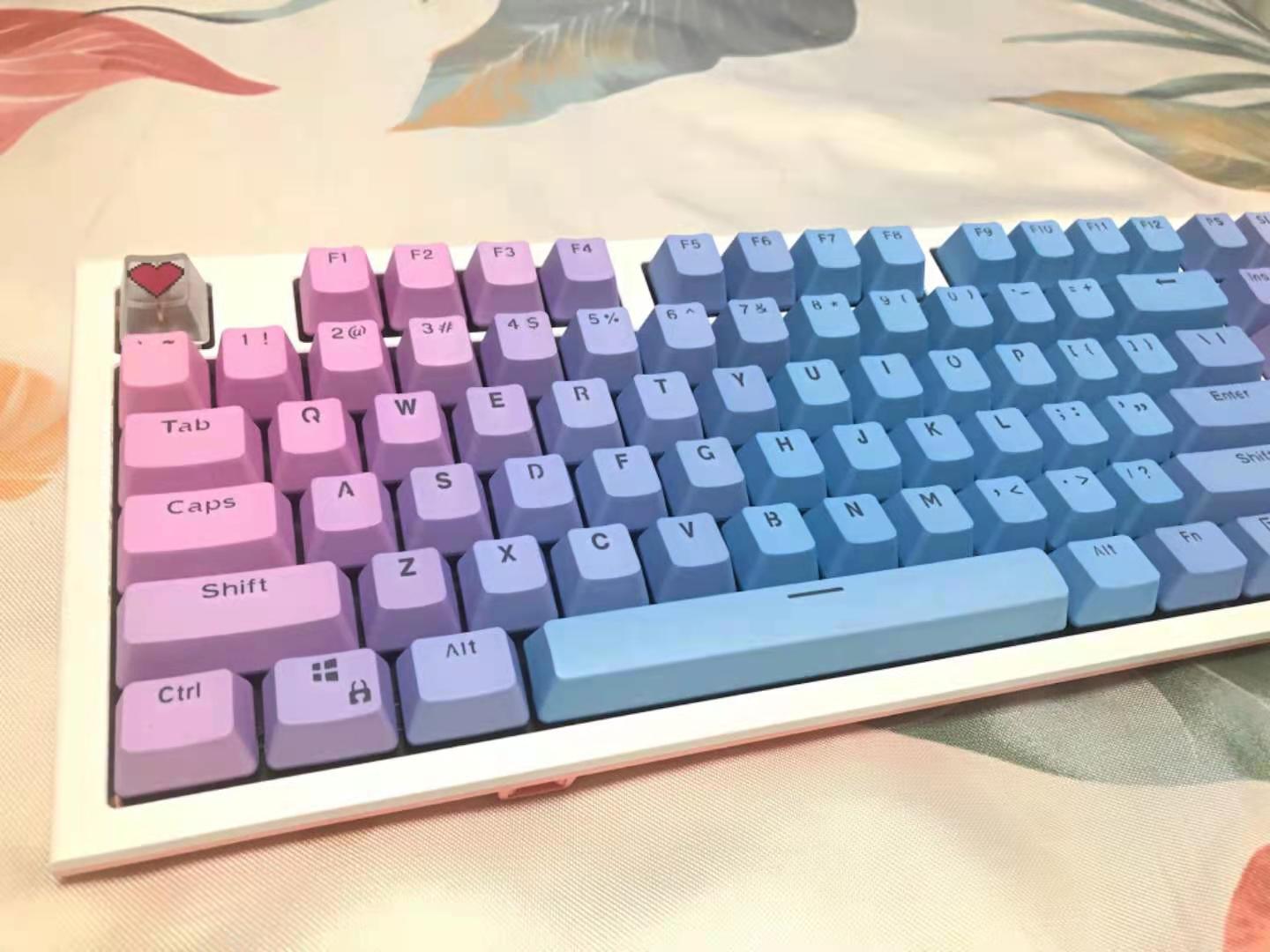 104 Keys Rainbow Gradient OEM  - Gaming Keyboard No Rgb incelemesi ve fiyatı