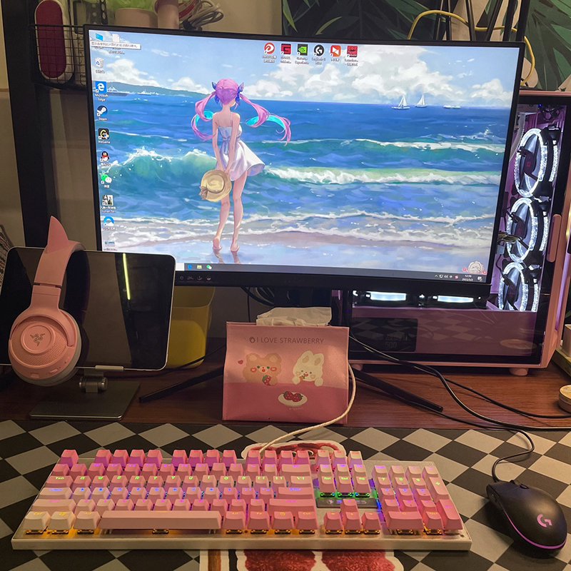 104 Keys Rainbow Gradient OEM  - Gaming Keyboard No Rgb incelemesi ve fiyatı