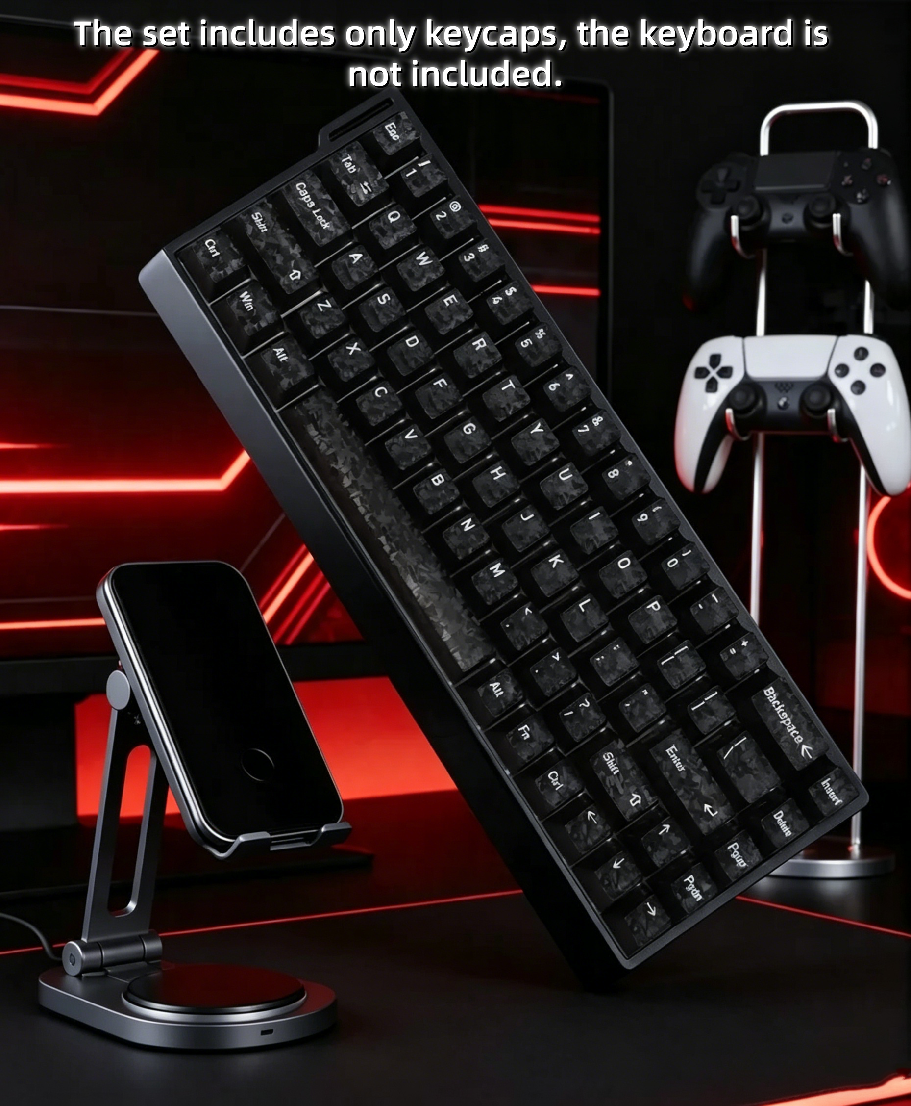 2026 New Forged Carbon Fiber T - Gaming Keyboard No Rgb incelemesi ve fiyatı