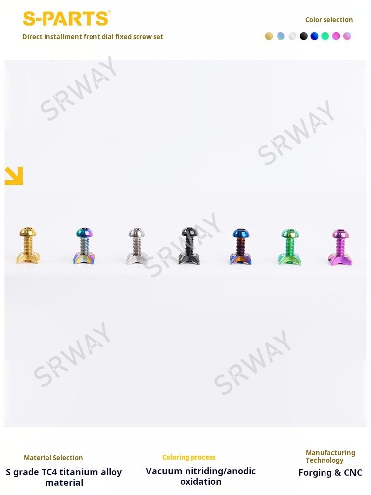 M5x14mm Titanium Front Dial De - Stabilizer Screw In incelemesi ve fiyatı
