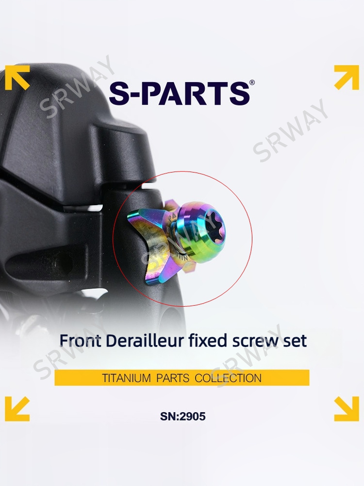 M5x14mm Titanium Front Dial De - Stabilizer Screw In incelemesi ve fiyatı