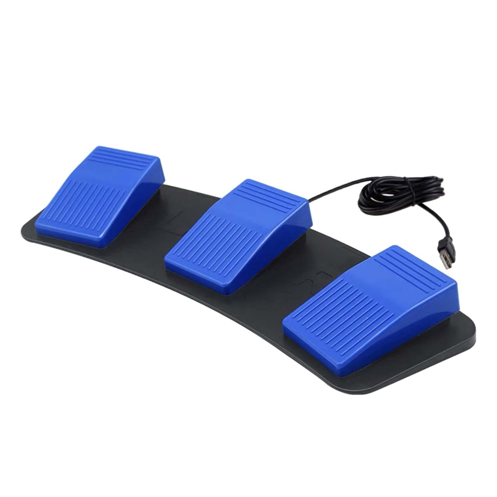 USB Triple Foot Switch Pedals  - Gaming Keyboard Test incelemesi ve fiyatı