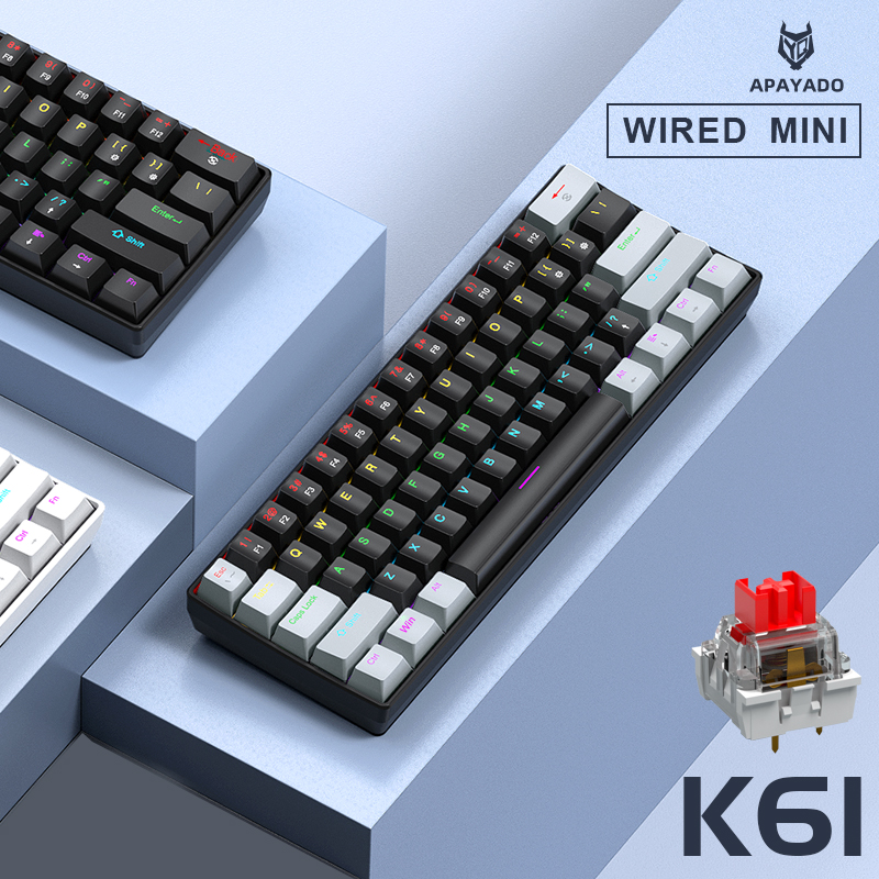 APAYADO K61 Mini Mechanical Ke - Gaming Keyboard Mini Mechanical incelemesi ve fiyatı