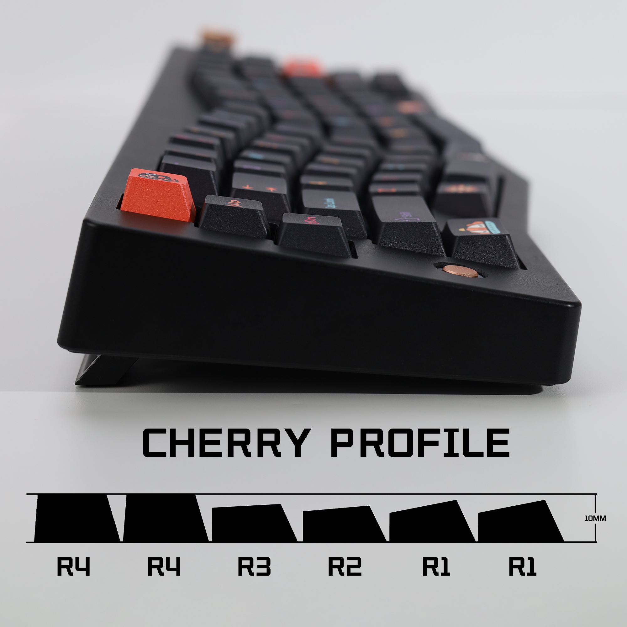 KBDiy Clone GMK Keycaps Retro  - Gaming Keyboard Magnetic Switches incelemesi ve fiyatı