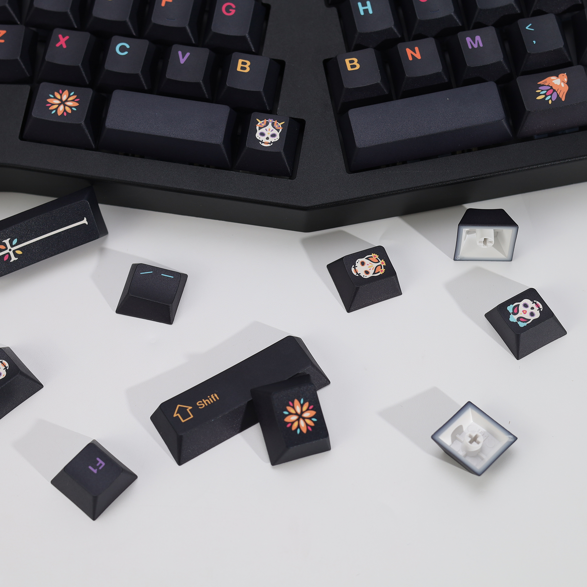 KBDiy Clone GMK Keycaps Retro  - Gaming Keyboard Magnetic Switches incelemesi ve fiyatı