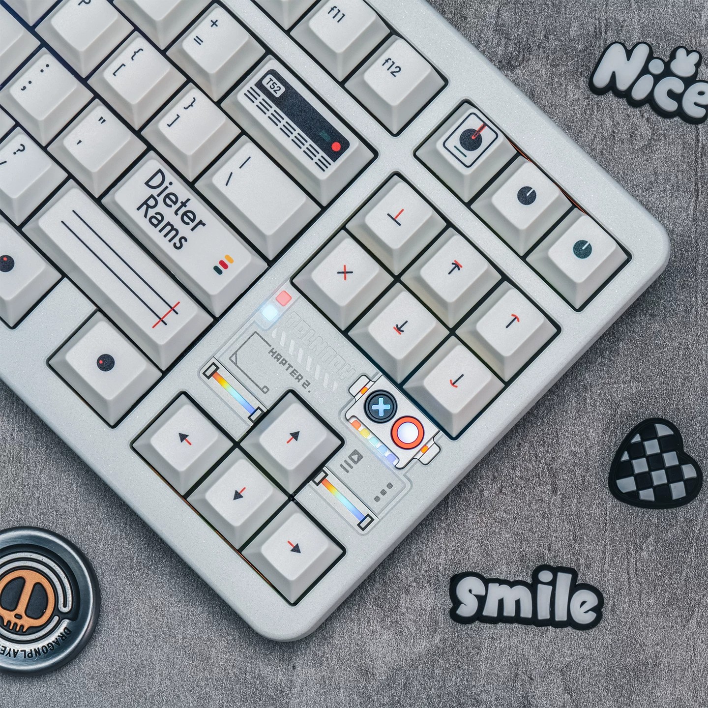 144 Keys Dieters White Keycaps - Keyboard Gaming Mac incelemesi ve fiyatı