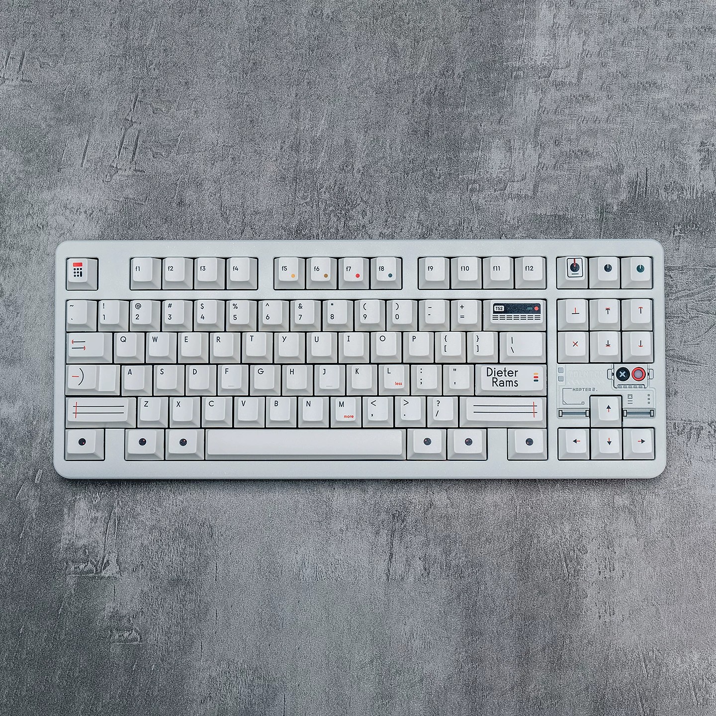 144 Keys Dieters White Keycaps - Keyboard Gaming Mac incelemesi ve fiyatı