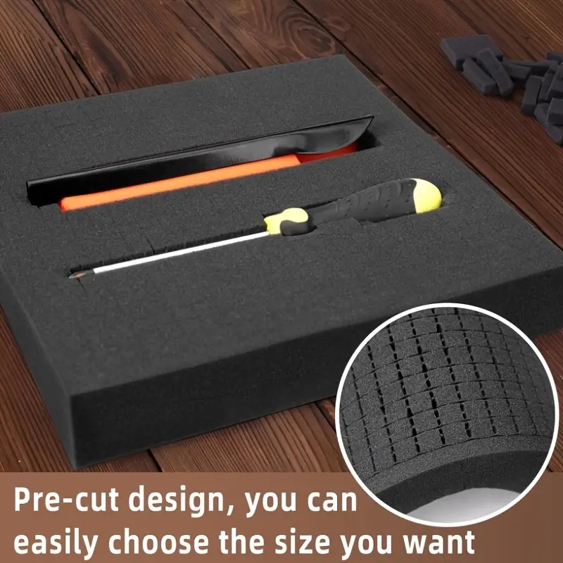 Pre-Cut Toolbox Foam Insert Pi - Pe Foam Sheet incelemesi ve fiyatı