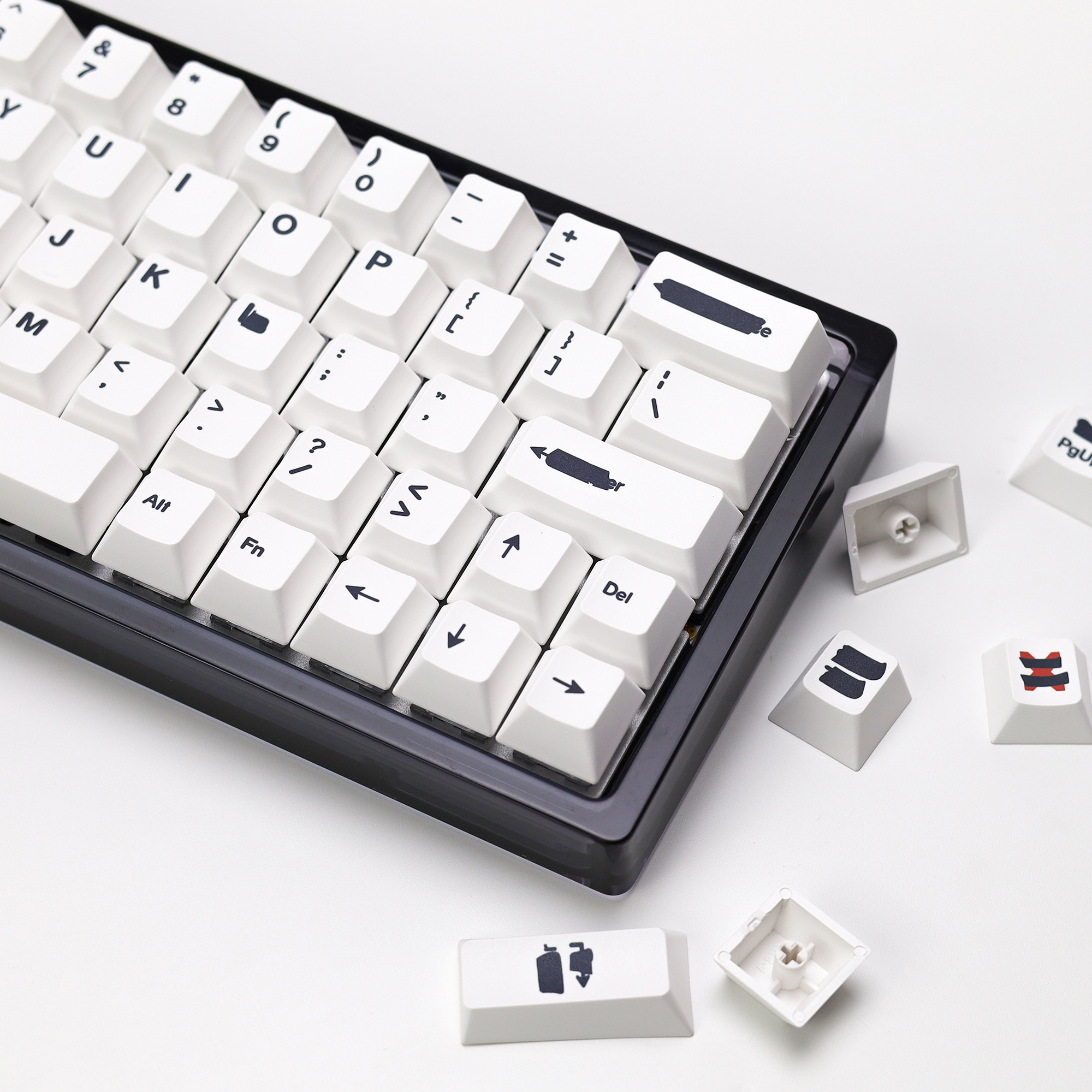 KBDiy Retro GMK Redacted Keyca - Gaming Keyboard Mini Mechanical incelemesi ve fiyatı