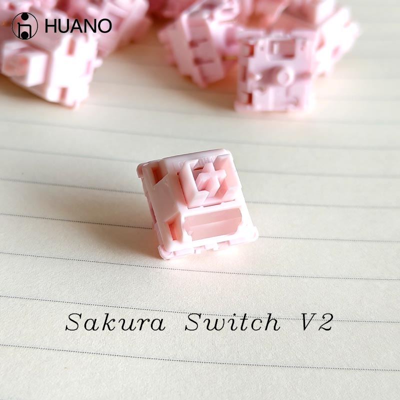 HUANO Sakura V2 Switch 5-Pins  - Gaming Keyboard Mini Mechanical incelemesi ve fiyatı