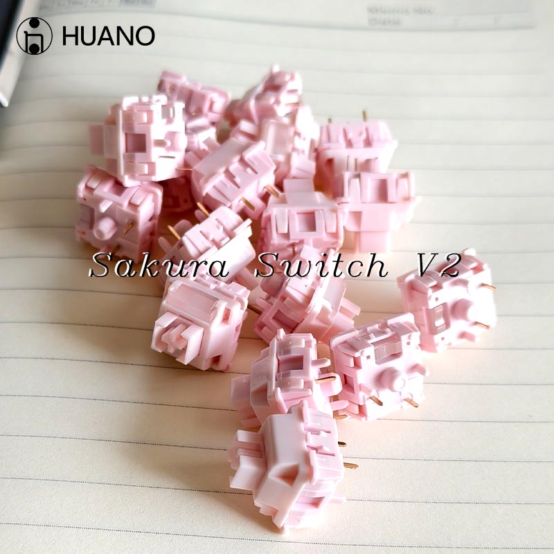 HUANO Sakura V2 Switch 5-Pins  - Gaming Keyboard Mini Mechanical incelemesi ve fiyatı