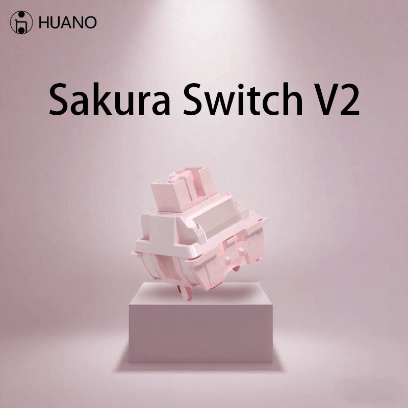 HUANO Sakura V2 Switch 5-Pins  - Gaming Keyboard Mini Mechanical incelemesi ve fiyatı