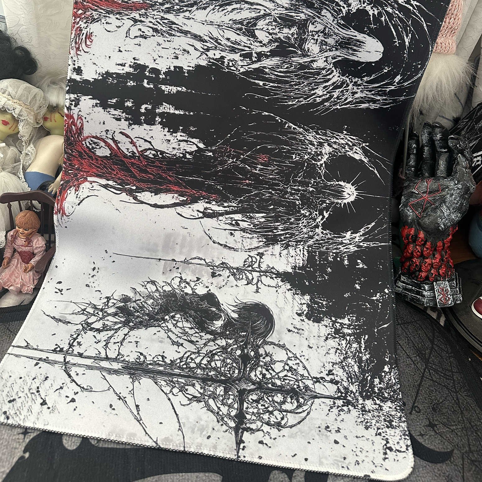 Dark Angel Art Design Large Si - Gaming Keyboard And Mouse Pad incelemesi ve fiyatı