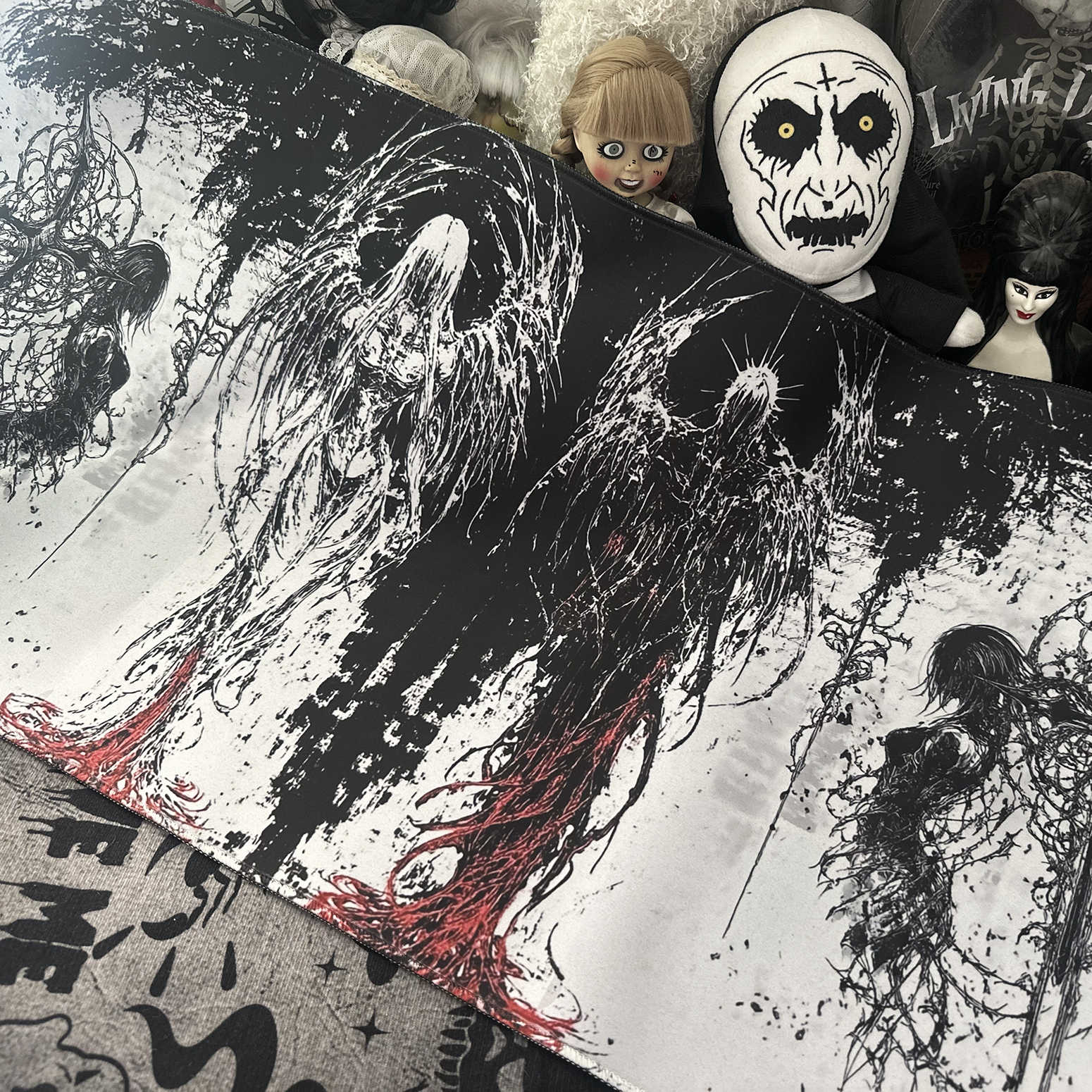 Dark Angel Art Design Large Si - Gaming Keyboard And Mouse Pad incelemesi ve fiyatı