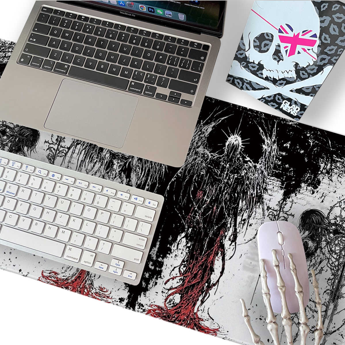 Dark Angel Art Design Large Si - Gaming Keyboard And Mouse Pad incelemesi ve fiyatı