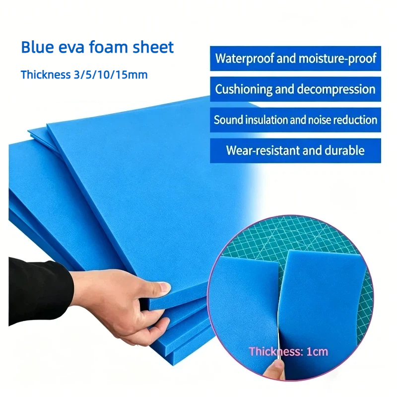 1pc Thickness 3/5/10/15mm Blue - Pe Foam Sheet incelemesi ve fiyatı
