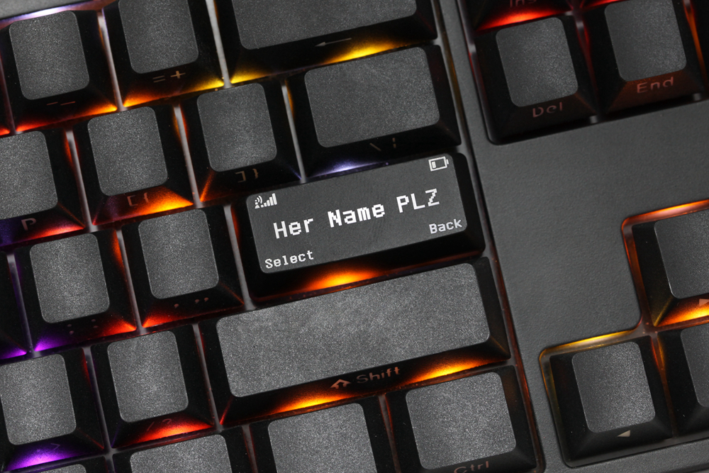 Novelty Shine Through Keycaps  - Gaming Keyboard Name incelemesi ve fiyatı