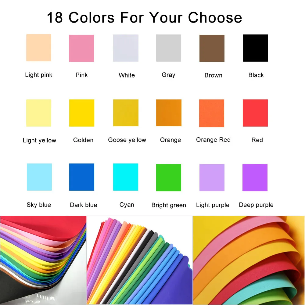 1/18Pcs Colorful EVA Foam Shee - Pe Foam Sheet incelemesi ve fiyatı