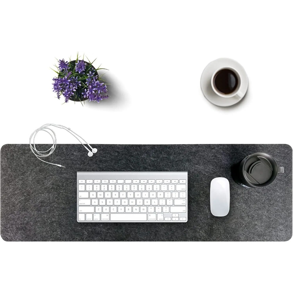 Felt Desk Mat Computer Mat for - Gaming Keyboard And Mouse Pad incelemesi ve fiyatı
