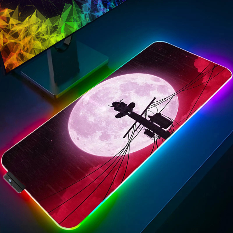 RGB Large Mouse Pad Backlight  - Gaming Keyboard No Rgb incelemesi ve fiyatı