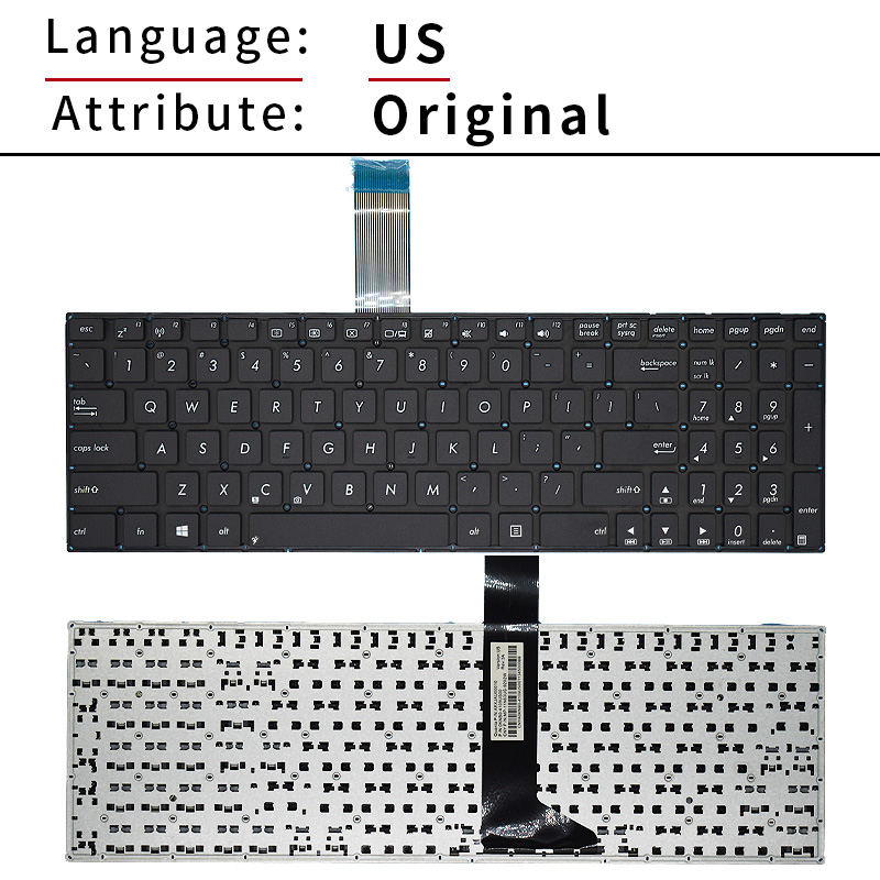 US/RU/Russian Laptop Keyboard  - Gaming Keyboard Asus incelemesi ve fiyatı