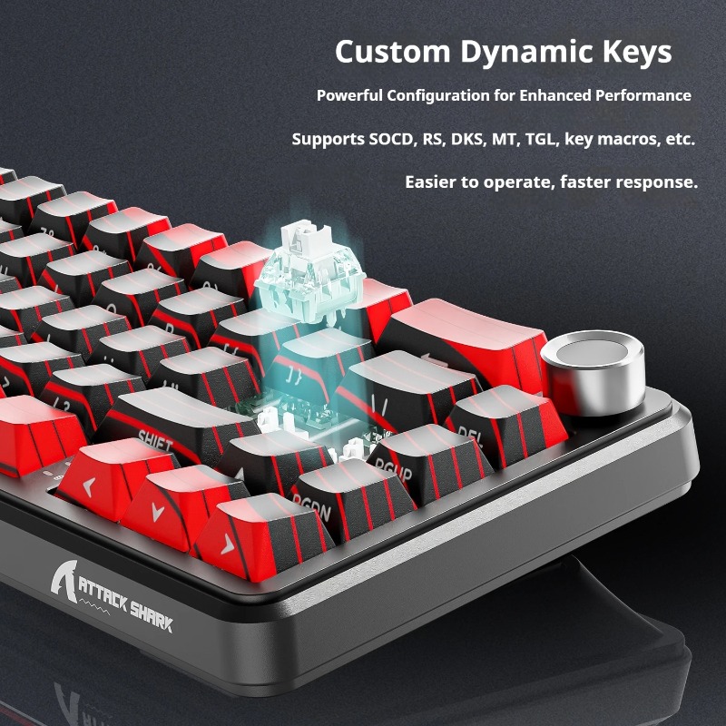 Attack Shark X65 PRO HE Magnet - Keyboard Gaming Mac incelemesi ve fiyatı