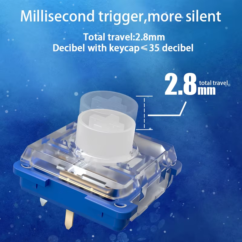 Kailh Deep Sea Silent Mini Hit - Gaming Keyboard Mini Mechanical incelemesi ve fiyatı