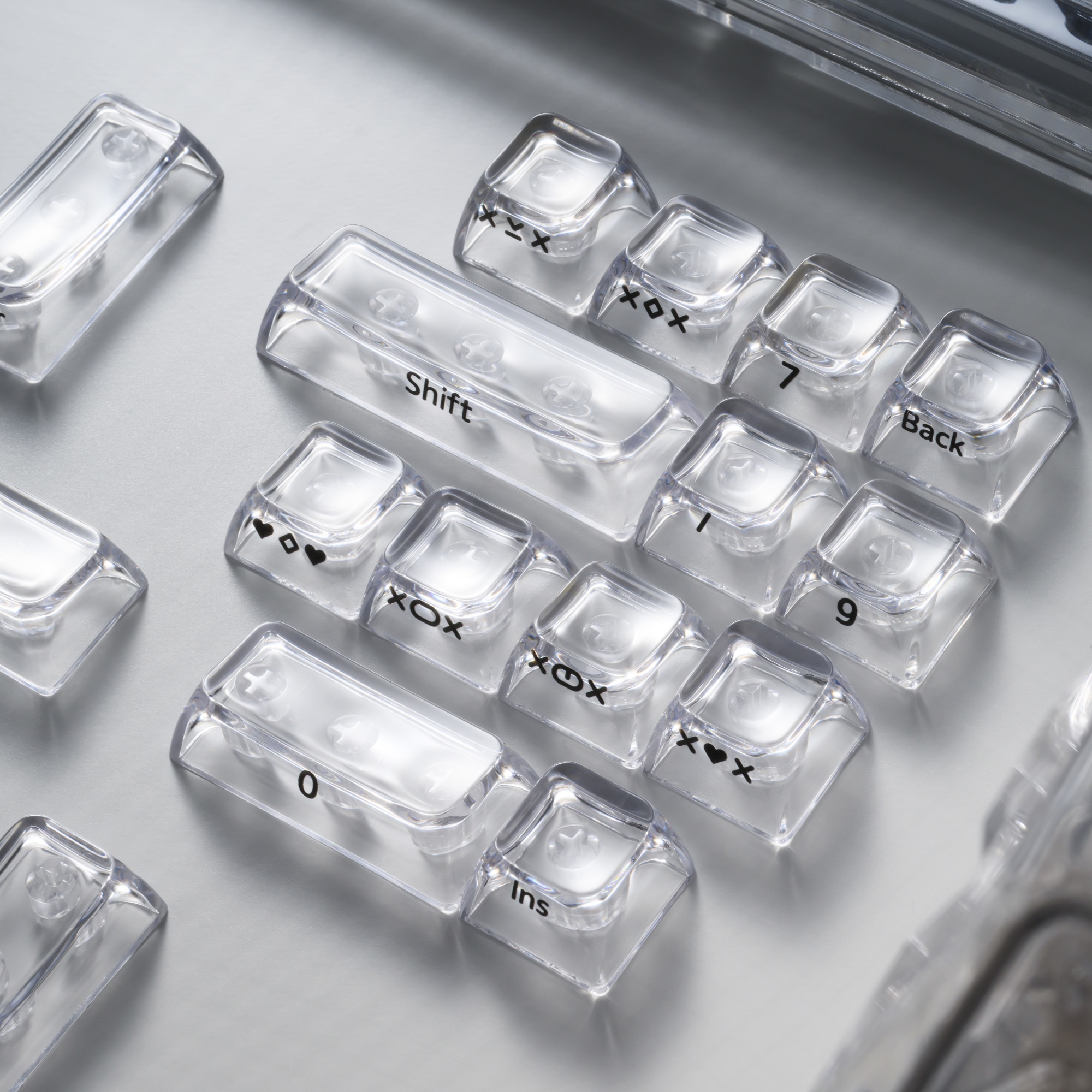 XVX Crystal Transparent SA Pro - Gaming Keyboard No Rgb incelemesi ve fiyatı