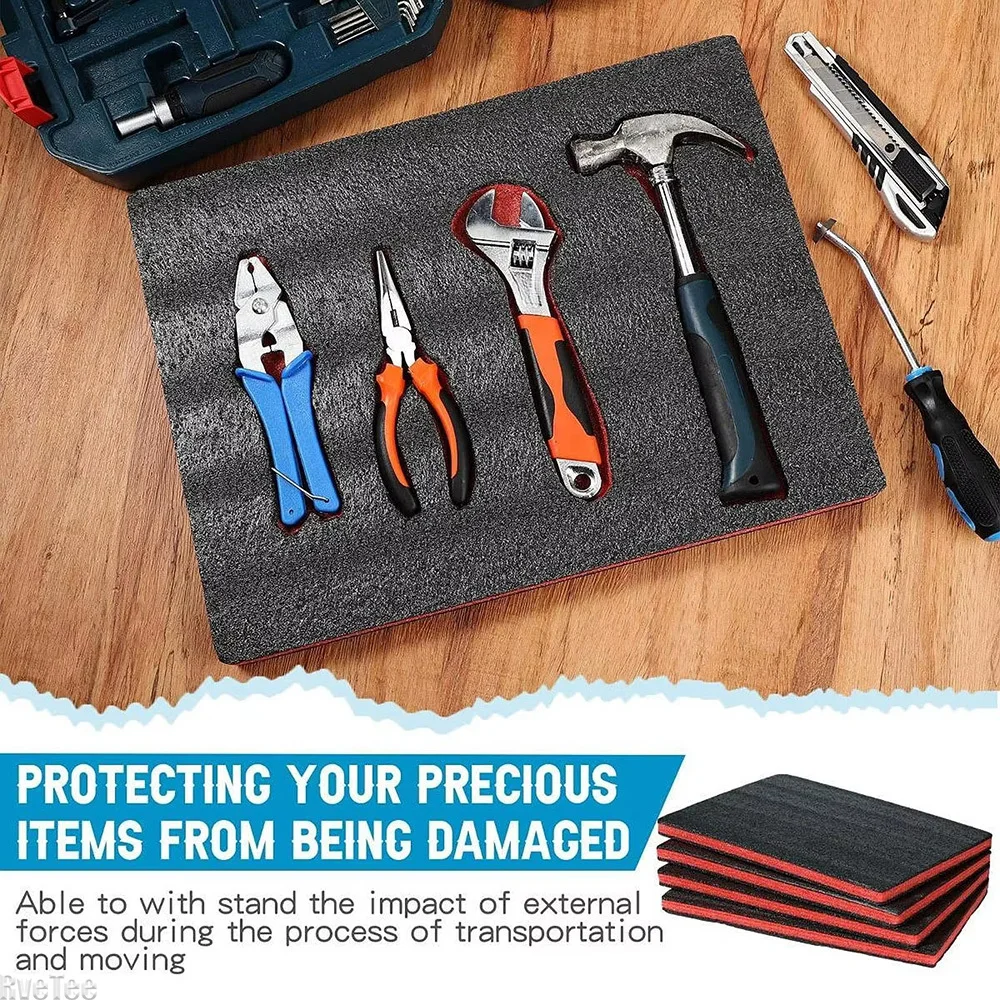 4Pcs Tool Box Foam Inserts Pac - Pe Foam Sheet incelemesi ve fiyatı