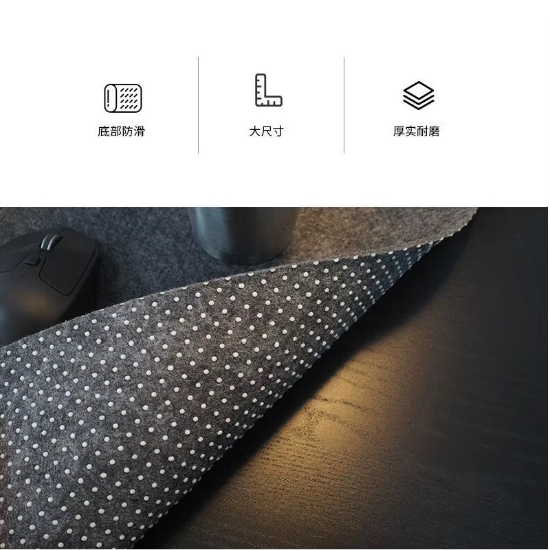 80cm X 40cm Dark gray Large Ga - Gaming Keyboard And Mouse Pad incelemesi ve fiyatı