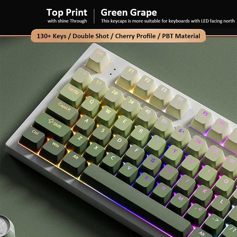 Green Grape Top-lit RGB Backli - Gaming Keyboard No Rgb incelemesi ve fiyatı