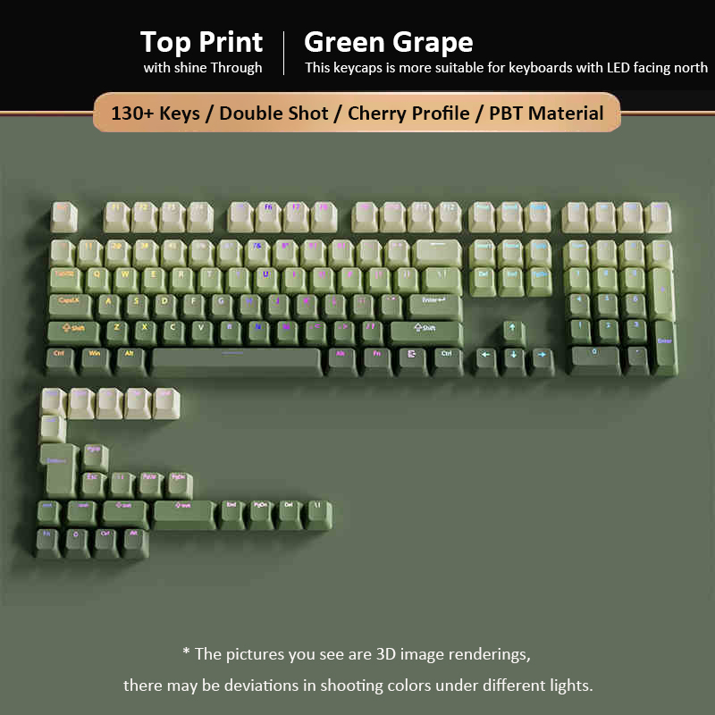 Green Grape Top-lit RGB Backli - Gaming Keyboard No Rgb incelemesi ve fiyatı