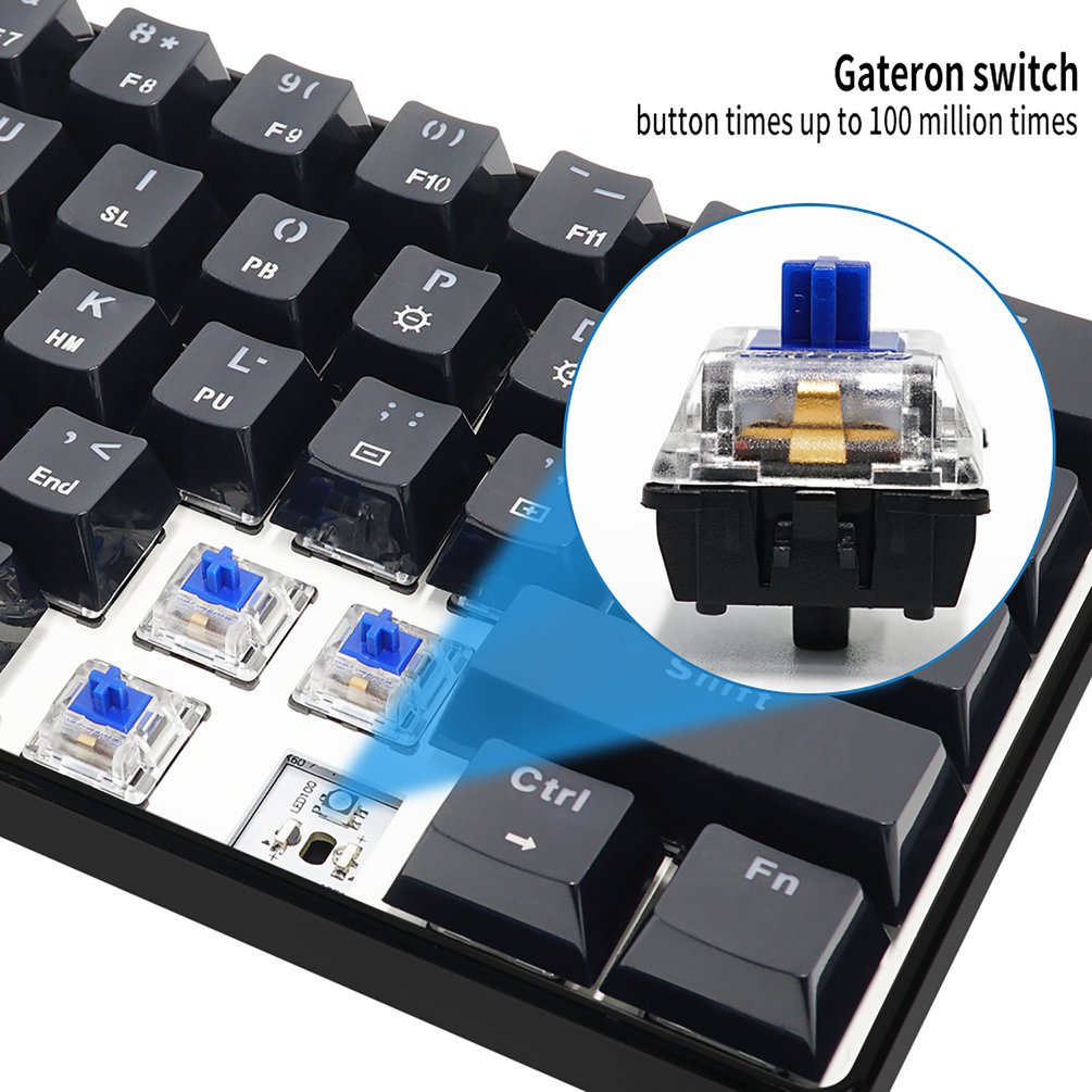 SKYLOONG GK61 Mini Portable 60 - Gaming Keyboard Mini Mechanical incelemesi ve fiyatı
