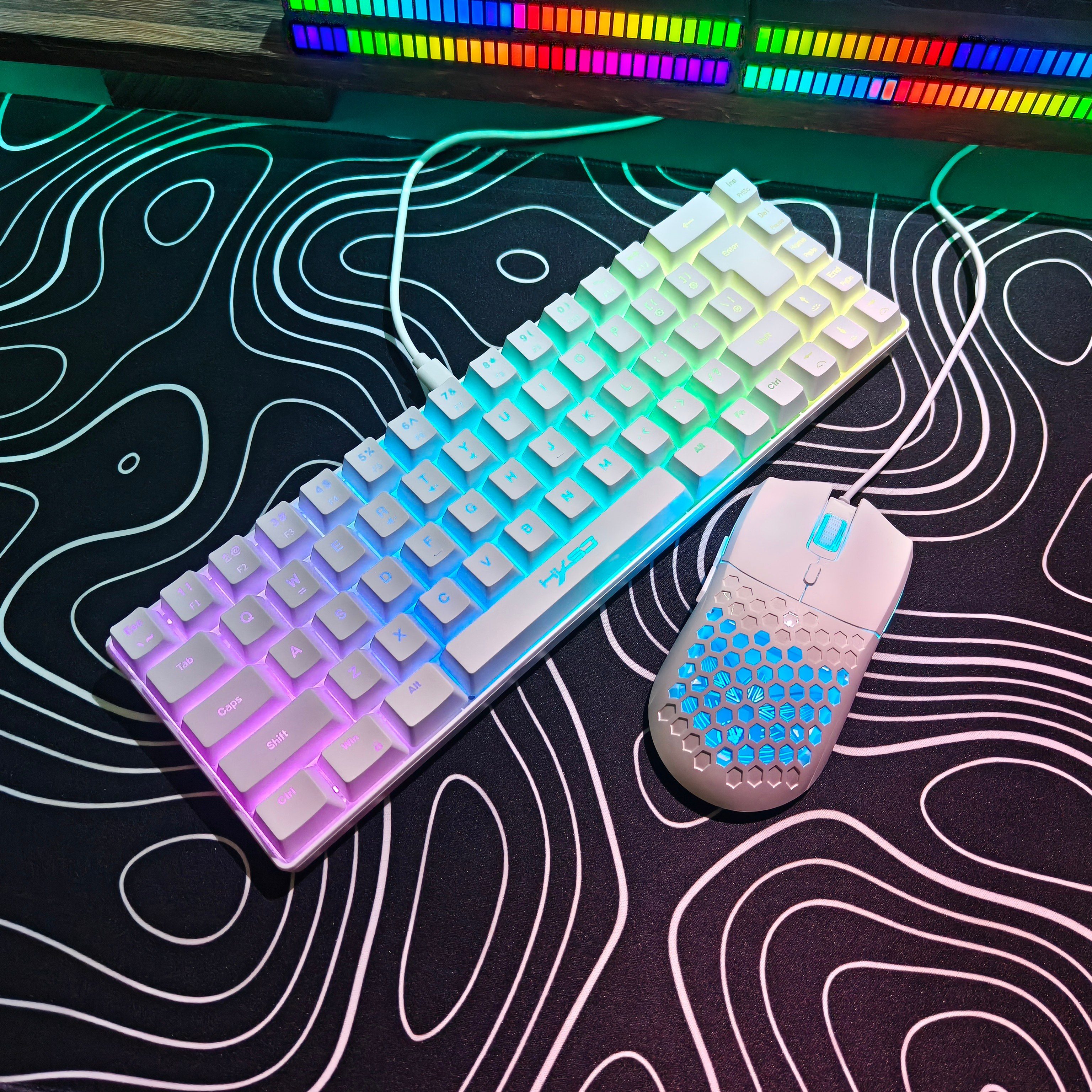 Compact HXSJ 68-key mouse and  - Keyboard Gaming Mac incelemesi ve fiyatı