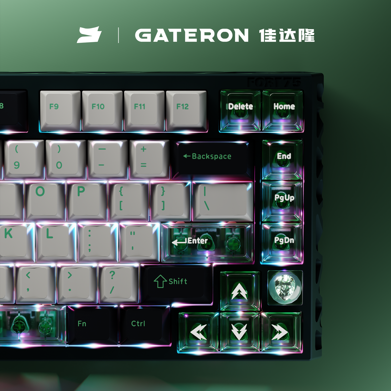 GATERON FORT75 Keyboard Set, C - Gaming Keyboard Magnetic Switches incelemesi ve fiyatı
