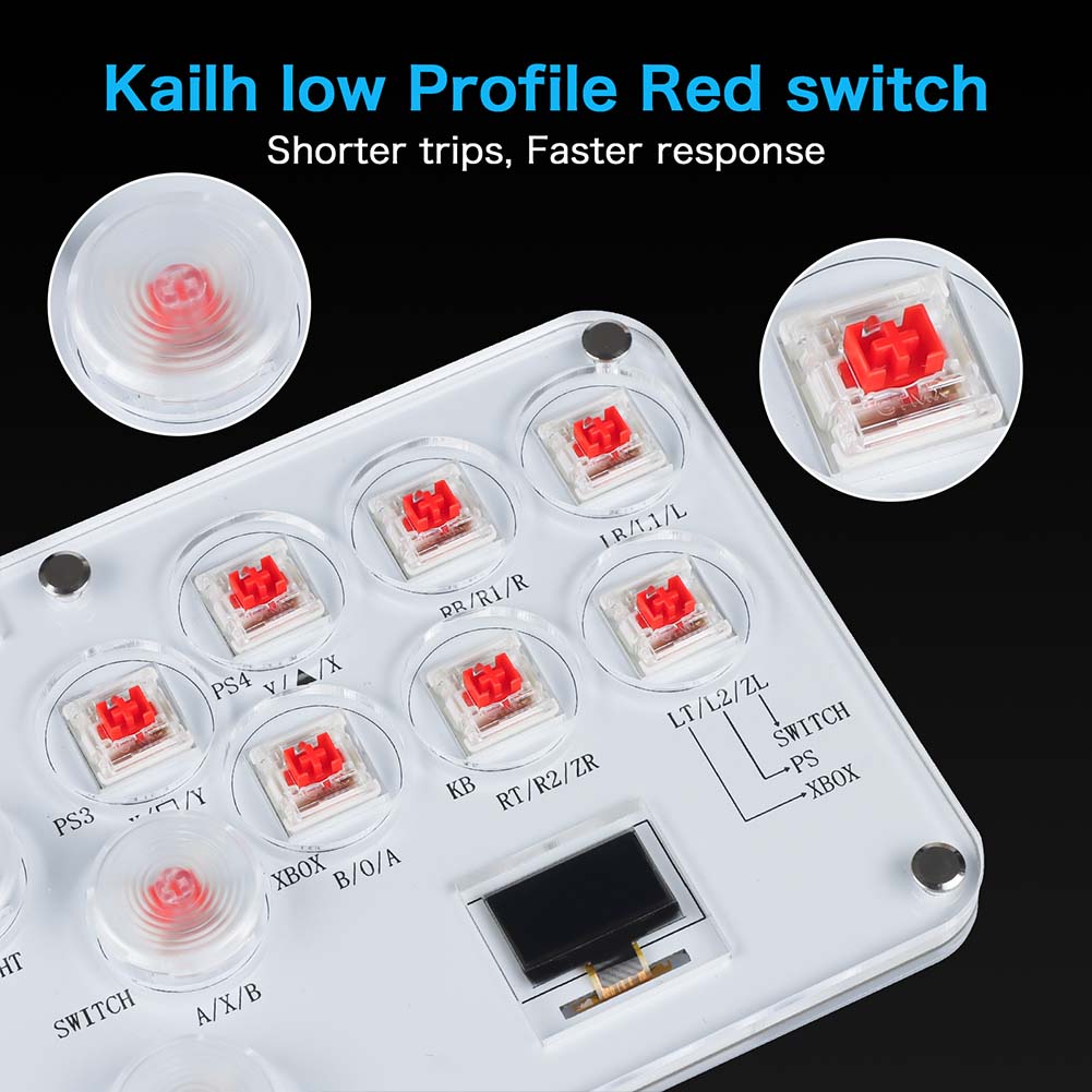 Arcade Joystick 12Keys All-But - Gaming Keyboard No Rgb incelemesi ve fiyatı