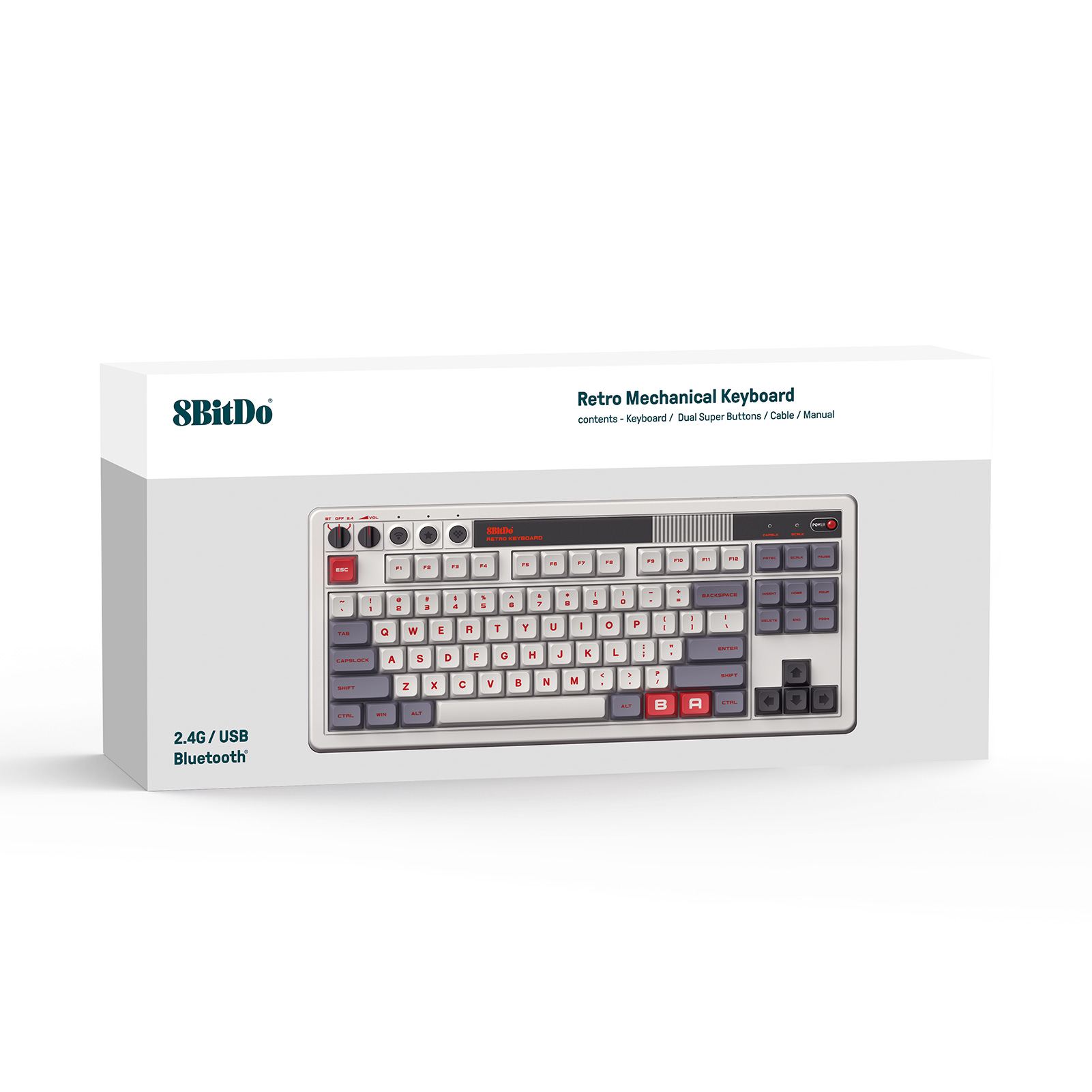 8Bitdo Retro Mechanical Keyboa - Gaming Keyboard Bluetooth incelemesi ve fiyatı